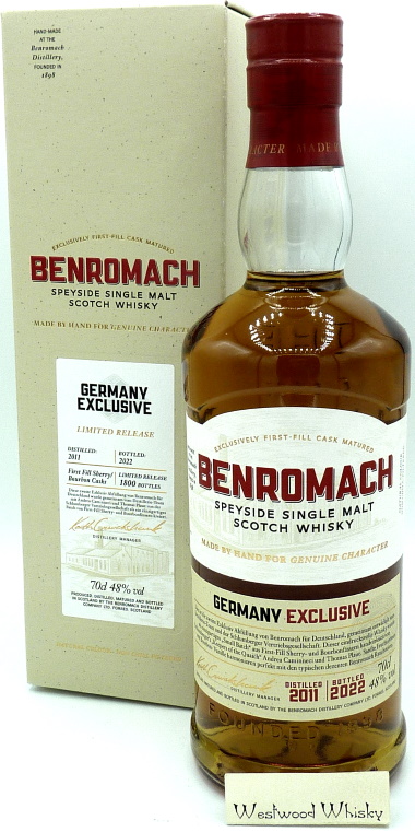 Benromach 2011 Germany Exclusive